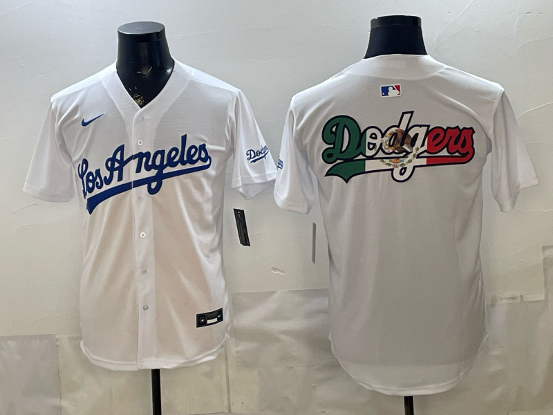 Men Los Angeles Dodgers blank white Game 2026 Nike MLB Jersey 4014003